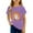 Purple, variant on Halloween Kids T Shirts Ghost Graphic Print Short Sleeve Crew Neck Casual Holiday Tops Toddler Boys Girls Tee Shirts Pink 3-13 Years