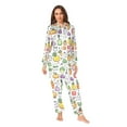thumbnail image 2 of FORMRS Onesies Pajama for Adults Unisex Hoodie Winter Jumpsuit One Piece Sleepwear, Sizes S-2XL, Cute Vegetables, 2 of 7