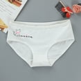 thumbnail image 2 of Hipster Underwear 4 Pack Stretch Cotton Girl Panties Panties for Girls Underwear Girls 8-12, 2 of 4