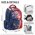 thumbnail image 5 of HELLHERO 250 Years of Liberty Breathable Casual Daypack 17 Inch, Lightweight Large Capacity Polyester Bookbag for Middle School Elementary School, 5 of 8