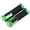 Green, variant on Happydeer 2Pcs Universal Motorcycle 22mm Handle Bar Hand Grips ATV for Honda Yamaha Suzuki