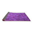 thumbnail image 2 of Ahgly Company Indoor Rectangle Abstract Purple Contemporary Area Rugs, 6' x 9', 2 of 4