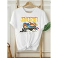 thumbnail image 1 of T-Shirt Graphique Train de l'Me pour Hommes - T-Shirt à Manches Courtes Col Rond Décontracté, Toutes Saisons pour Adultes, Hommes, Femmes, Adolescents, Jeunes, Cadeau Parfait, 1 of 6