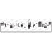 "Die-Namics Border Die-Skyline, 6""X1.5"""