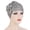 Silver, variant on SmartBy Head Cap Multicolor Elastic Polyester Forehead Cross Large Bow Head Wrap for Women