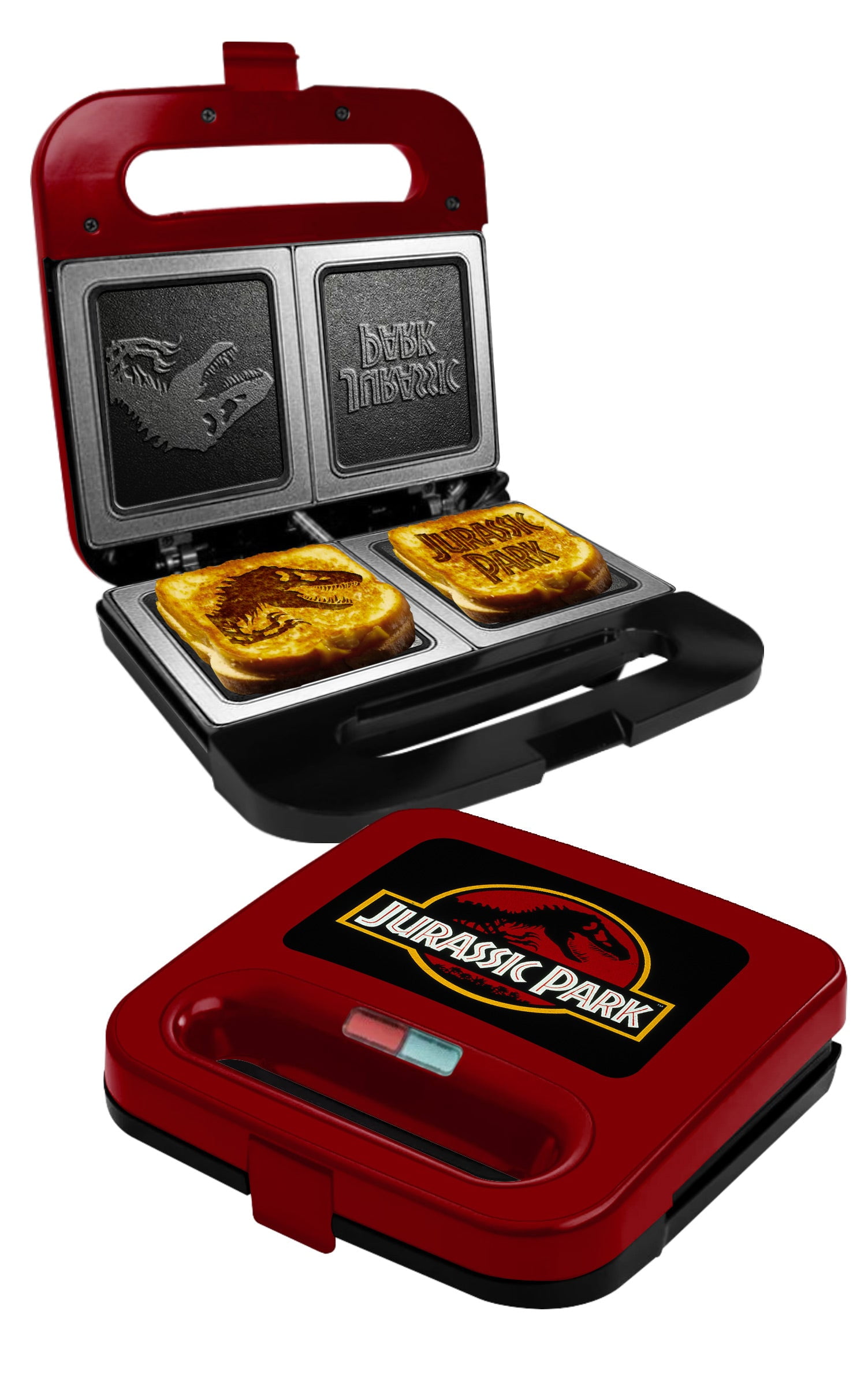 Uncanny Brands Jurassic Park Grilled Cheese Maker
