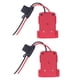 thumbnail image 5 of Adaptador de rueda de batería, 2 piezas de rueda de batería de litio Adaptador de rueda de batería de litio Adaptador de batería Eficiencia maximizada, 5 of 8
