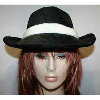 Shiny Sequin Fedora Hat - Black - Walmart.com display picture 1