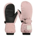 thumbnail image 1 of Insulated Youth Ski And Cycling Mittens With Touchscreen Grips For Cold Weather Sports, 1 of 3