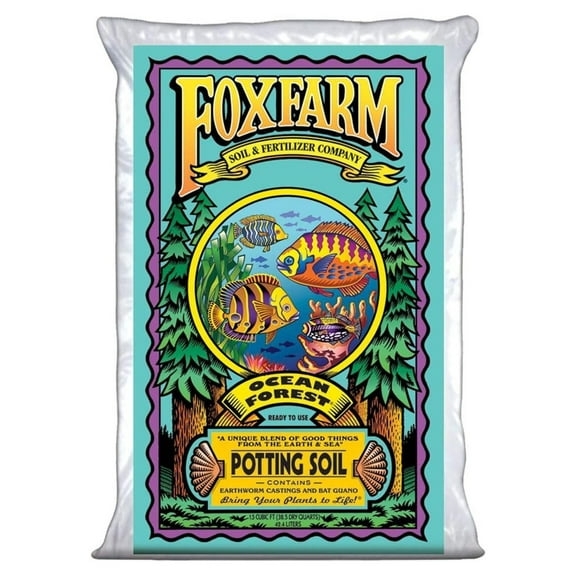 YOSITiuu Ocean Forest Potting Soil, 1.5 cu ft, brown/a (FX14000)
