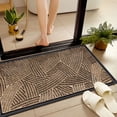 thumbnail image 4 of JML Non-Slip Microfiber & Rubber Doormat - Soft Entryway Rug for Home/Office (24"x36") - Easy Clean Door Mat for Indoor/Outdoor Use, Line Texture Design, 4 of 5