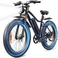 thumbnail image 1 of isinwheel M10 Plus Electric Bike for Adults 45KM/H Dual Crown Fork Mountain Ebike Removable Battery, 900W Peak Motor, 120 KM Range, 7 Speed Shift Fat Tire Electric Bicycles, 1 of 6