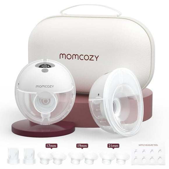Momcozy M5 Tire-Lait Mains Libres, Tire-Lait Portable avec 3 Modes et 9 Niveaux