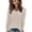 Beige, variant on WIHOLL Long Sleeve Shirts for Women V Neck Tunic Tops Lightweight Womens Sweaters Fall Outfits