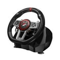thumbnail image 2 of Flashfire SUZUKA 900A Racing Steering Wheel and Pedals for PC, PS3, PS4, Xbox 360, XBOX ONE, XBOX Series X/S and Nintendo Switch, Black, 2 of 12