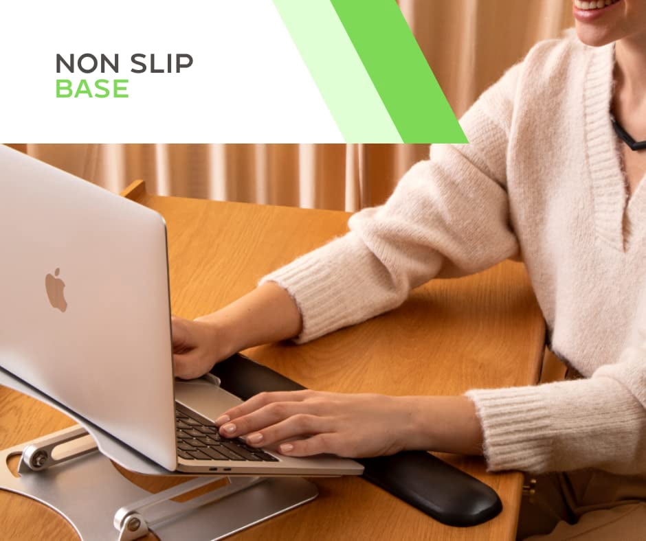 Upright GO Ergonomic Wrist Rest | Gel Memory Foam & Non-Slip for Keyboard