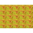 thumbnail image 1 of Ahgly Company Tapis Rectangulaire Lavable en Machine Intérieur Transitionnel Jaune Profond, 6 Pieds x 9 Pieds, 1 of 7