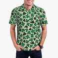 thumbnail image 1 of Balery Happy St. Patrick's Day Camisa Polo de Hombre con Estampado, de Manga Corta y Tejido Medio, Camisa Tipo Golf Polo-XX-Large, 1 of 6