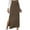 Coffee, variant on jovati Womens Versatile Half Skirt Solid Color Elastic Wrapped Hip Skirt Split Skirt