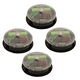 thumbnail image 1 of Luz Solar de repuesto para exteriores, piezas de luz Solar redonda, 4 Uds., 1 of 5