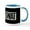 White/Blue Inside, variant on CafePress - Police: SWAT (Black Flag Blue Line) Mug - 11 oz Ceramic Mug - Novelty Coffee Tea Cup