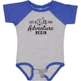 thumbnail image 3 of Inktastic Let the Adventure Begin with Camping Tent and Mountains Boys or Girls Baby Bodysuit, 3 of 5