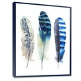 thumbnail image 3 of Designart 'Colourful Boho Art Feathers I' Bohemian & Eclectic Framed Canvas Wall Art Print, 3 of 4