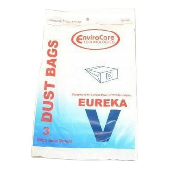 Eureka Express Canister Vac Micro Filtration Type V Paper Bags 3 Pk Part - 154SW