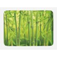 thumbnail image 1 of Bamboo Bath Mat, Close up of Bamboo Sprouts Stems Nature in Tropical Rain Forest Wildlife Asian Feng Shui, Non-Slip Plush Mat Bathroom Kitchen Laundry Room Decor, 29.5 X 17.5 Inches, Green, Ambesonne, 1 of 2