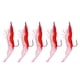 thumbnail image 2 of 5 Piezas Señuelos de Anzuelo Macarena Camarones de pesca Rojo, 2 of 6