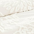 thumbnail image 5 of Noaman Full/Queen 3-Piece Tufted Cotton Chenille Floral Duvet Cover Set, Off White Farmhouse Bedding with Button Closure, 5 of 12