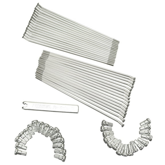 Excel Colorworks MX Rear Spoke and Nipple Set Stainless 18 x 2.15 (XS9-11187)