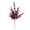 Burgundy, variant on Vickerman 28" Silver Artificial Eucalyptus Glitter Spray, 2 per bag.