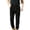 Black, variant on Mens Sweatpants Elastic Waist Drawstring Joggers Casual Running Gym Pants with Pockets