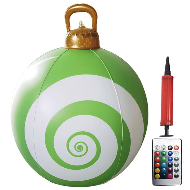 Inflable Navideña LED 60cm Con Luces Porche Y Jardín para