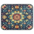 thumbnail image 2 of Pet Cooling Pad Foldable Self Cooling Mat Breathable Pet Cushion Sleep Pad for Dogs and Cats Vintage Mandala Pattern M, 2 of 9
