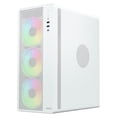 thumbnail image 2 of Gabinete ACTECK ESSEN PRO X GM767 ATX Media Torre 3 Fan RGB Cristal Templado USB-C Mesh Blanco AC-941716, 2 of 6