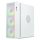 thumbnail image 2 of Gabinete ACTECK ESSEN PRO X GM767 ATX Media Torre 3 Fan RGB Cristal Templado USB-C Mesh Blanco AC-941716, 2 of 6