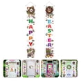 thumbnail image 5 of 1 par Feliz fiesta de Pascua Banners de puerta decorativos Pareados de puerta Cortinas de puerta, 5 of 5