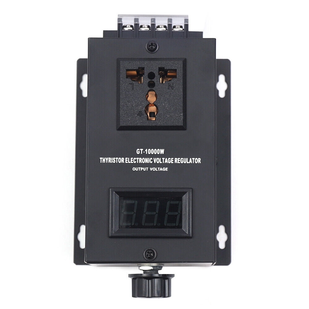 MONIPA 110V SCR Electronic Voltage Regulator Speed Temperature Adjust Controller 10000W