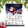 thumbnail image 4 of Calendrier de l'Avent 2024, Boîtes de Calendriers de l'Avent de Noël Remplissables, 24 Boîtes Vides pour Cadeaux, Calendrier de l'Avent DIY 24 Jours, Calendrier Coloré pour Noël, 4 of 4