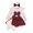 White, variant on Infant Toddler Girl Set Girl 2t Girls Thanksgiving Outfit Rainbow Baby Outfit 5 Piece Set Baby Long Sleeve Bodysuit Skirt And Socks Four Piece Holiday Party Wear Festive Dress White 9-12 Months