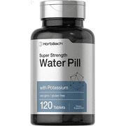 Water Pills | Super Strength | 120 Tablets | Vegetarian, Non-Gmo & Gluten Free Supplement