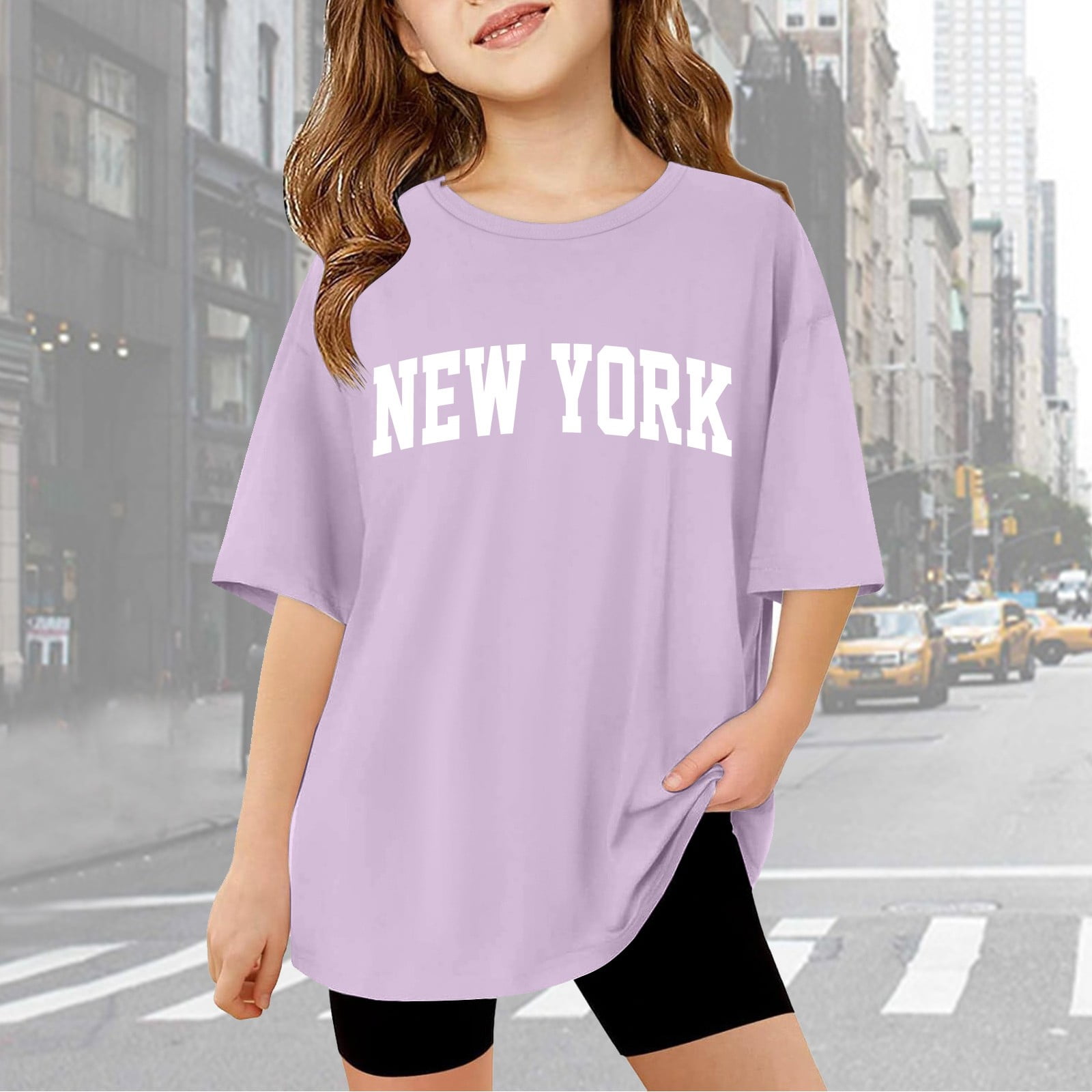 Haut Doux Rose George Pour Fille 11-12 Ans - Sans Manches, Col Rond, Mélange Coton