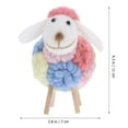 thumbnail image 2 of BESTYASH 2Ud Figurines De Oveja En Fieltro Deco Con Material Ecológico Y Adorable, 2 of 6