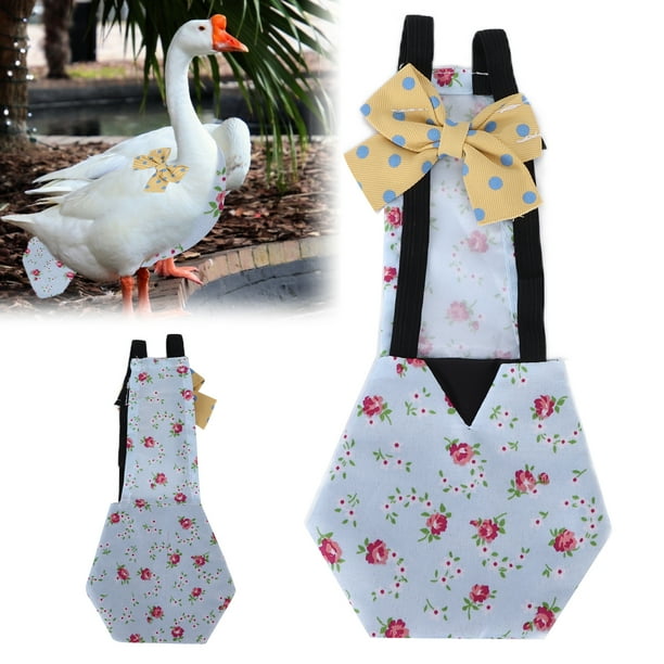 Pañal Para Aves De Corral Para Pollos, Patos, Gansos, Pañal Para Pájaros Reutilizable Lavable Con Pajaritas, Pantalones De Pollo Para Mascotas A Prueba De Agua, Suministros Para