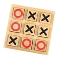 thumbnail image 1 of Juego de mesa Tic TAC Toe, juegos de mesa familiares, juguetes educativos, juguete de mesa XO hecho a mano 163 cm x 25 cm x 163 cm, 1 of 9