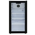 thumbnail image 3 of Premium Levella PRF37DX Glass Door Display Refrigerator 3.1 cu ft Commercial Beverage Cooler Merchandiser - Black, 3 of 5