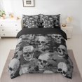 thumbnail image 2 of Castle Fairy Teens Gothic Skull Bedding Comforter Set,Camouflage King Bedding Sets, 2 of 8
