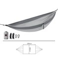 thumbnail image 4 of Hamaca portátil kusrkot ligera para acampar doble gris, 4 of 8